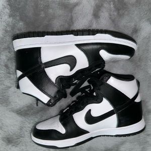 High top panda dunks